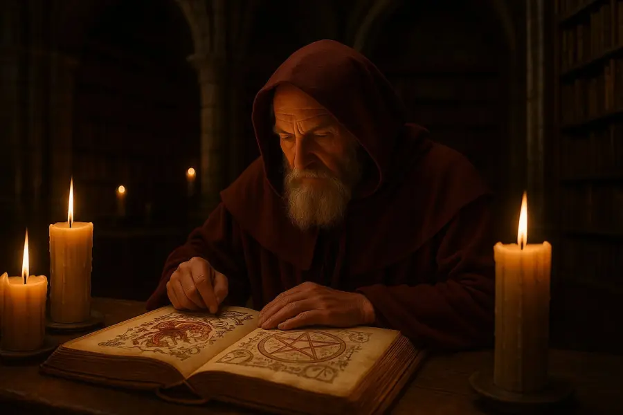 La magia rossa spiegata dai grimori: dai testi antichi alla magia rossa